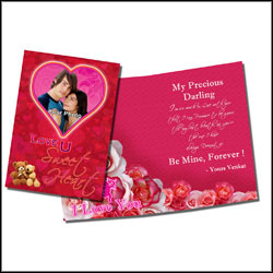 "Customised Greeting Card - Code01 - Click here to View more details about this Product
